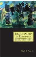 Israel's Poetry of Resistance