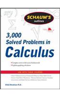 Schaum's 3,000 Solved Problems in Calculus