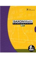 Saxon Math Homeschool 7th Grade