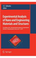 Experimental Analysis of Nano and Engineering Materials and Structures