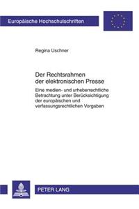 Der Rechtsrahmen Der Elektronischen Presse