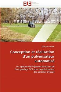 Conception Et R�alisation d''un Pulv�risateur Automatis�
