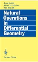 Natural Operations in Differential Geometry