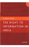 Right to Information in India