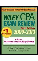 Wiley CPA Exam Review, Volume 1: Outlines and Study Guides