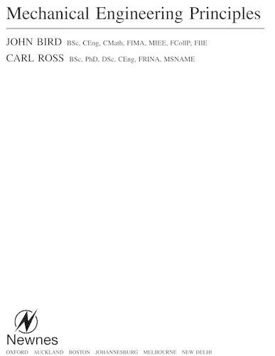Mechanical Engineering Principles