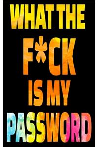 Password Log Book And Internet Password Organizer