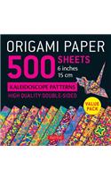 Origami Paper 500 Sheets Kaleidoscope Patterns 6 (15 CM)