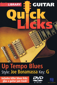 Up Tempo Blues - Quick Licks: Style: Joe Bonamassa; Key: G