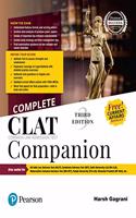 Complete CLAT Companion(3e): with free current affairs booklet | All Major Legal Examinations | Third Edition | By Pearson