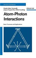 Atom-Photon Interactions - Basic Processes and Applications