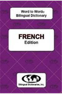 English-French & French-English Word-to-Word Dictionary