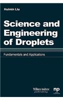 Science and Engineering of Droplets: