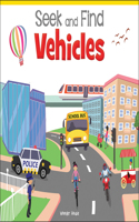 Seek And Find - Vehicles : Early Learning Board Books With Tabs