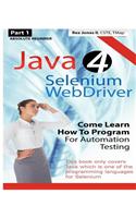 Absolute Beginner (Part 1) Java 4 Selenium WebDriver