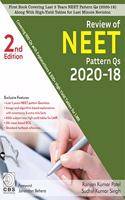 Review of NEET Pattern Qs 2020-18