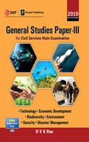 General Studies Paper III: for Civil Services Main Examination 2019