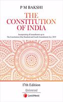 The Constitution of India  17th Edition