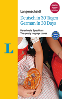 Langenscheidt Deutsch in 30 Tagen Langenscheidt German in 30 Days - Language Course with Book, 2 Audio-Cds, 1 Mp3-CD and Mp3-Download