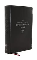 Nkjv, Charles F. Stanley Life Principles Bible, 2nd Edition, Leathersoft, Black, Comfort Print