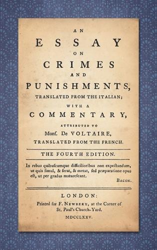 Essay on Crimes and Punishments