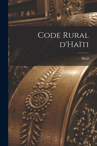 Code rural d'Haïti