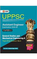 Uppsc 2019-20 Combined State Engineering Services Paper II General Studies & Mechanical Engineering II Topic Wise Question Bank Assistant Engineer
