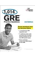 1,014 GRE Practice Questions