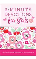 3-Minute Devotions for Girls