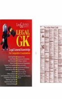 Legal GK for Competitive Examinations + Quick Reference Chart of Indian Penal Code (Laminated)