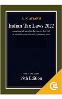 A. N. Aiyarâ€™s Indian Tax Laws 2022