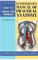 Cunningham's Manual of Practical Anatomy: Volume II: Thorax and Abdomen