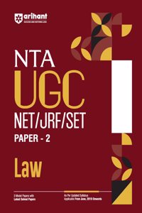 Arihant Nta UGC Net/ Jrf/ Set Paper-2 Law