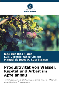 Produktivität von Wasser, Kapital und Arbeit im Apfelanbau
