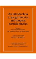 Introduction to Gauge Theories and Modern Particle Physics