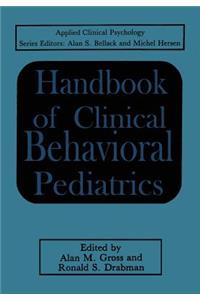 Handbook of Clinical Behavioral Pediatrics