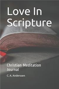 Love In Scripture