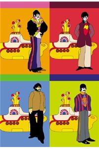 Yellow Submarine Notepad 4 Pack