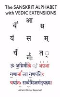 Sanskrit Alphabet with Vedic Extensions