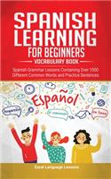 Spanish Language Learning for Beginner's - Vocabulary Book