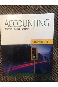 Accounting, Chapters 1-13