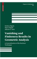 Vanishing and Finiteness Results in Geometric Analysis