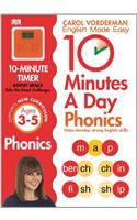 10 Minutes A Day Phonics, Ages 3-5 (Preschool)