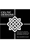 Celtic Designs Coloring Book for Adults