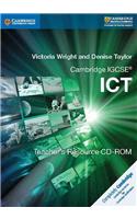 Cambridge IGCSE (R) ICT Teacher's Resource CD-ROM