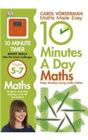 10 Minutes A Day Maths, Ages 5-7 (Key Stage 1)