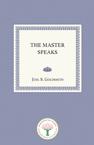 Master Speaks