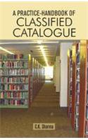 A Practice-Handbook of Classified Catalogue