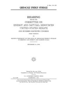 Grid-scale energy storage