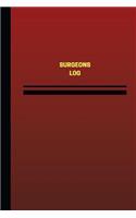 Surgeons Log (Logbook, Journal - 124 pages, 6 x 9 inches)